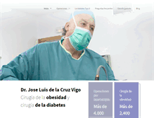 Tablet Screenshot of obesidaddelacruz.com